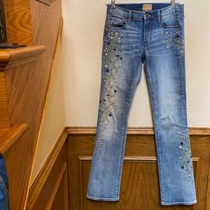 Embroidered jeans from Sundance.